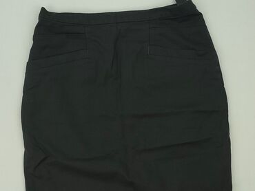 czarne trapezowe spódnice midi: H&M, Спідниця жіноча, розмір S