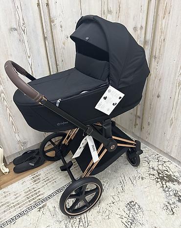 Коляски: Коляска, Cybex, цвет - Черный, Б/у, Самовывоз — 4