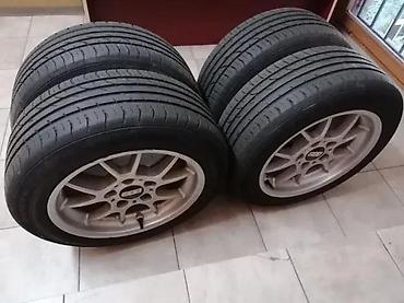 BMW BBS RK ALU FELNE SA CONTINENTAL GUMAMA 205-55-16 5X120 | BMW