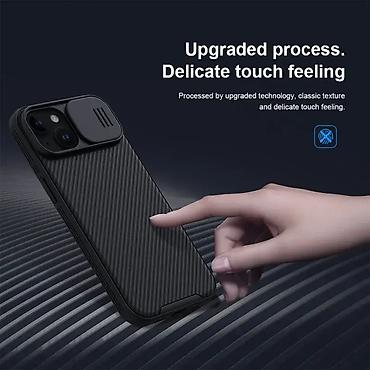 Maske i futrole za telefone: Maska Nillkin CamShield Pro za iPhone 15 Plus 6.7 plava. Uz brzu — 6