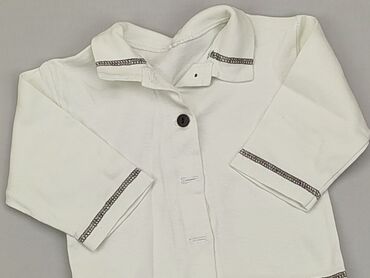 biały sweterek do chrztu: Cardigan, 0-3 months, condition - Fair