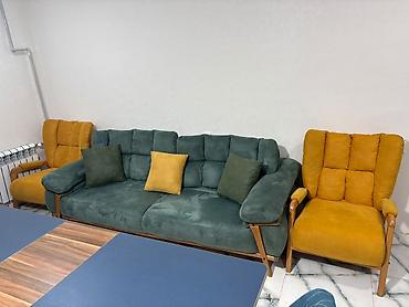 İşlənmiş, Divan, 2 kreslo lalafo.az -da İşlənmiş, Divan, 2 kreslo
