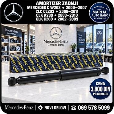 alat za opruge amortizera: AMORTIZERI MERCEDES C KLASA W203 PREDNJI 7GOD | Amortizeri mercedes — 1