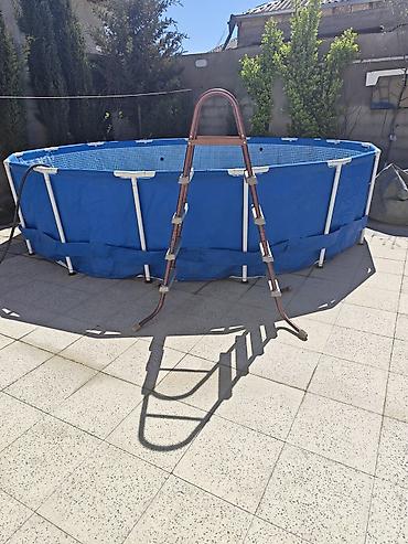 Hovuzlar: İşlənmiş Karkas hovuzu Intex, 4.1 - 5 m, ≥ 5001 l — 1