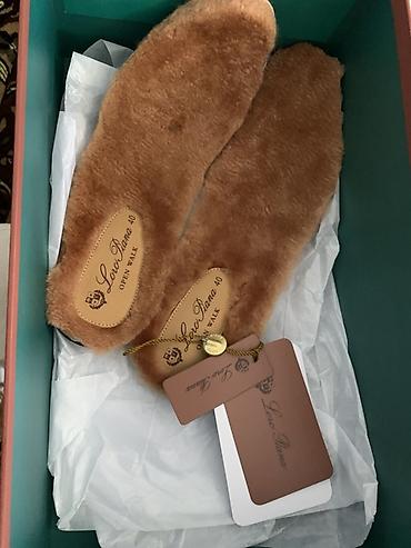 qara ayaqqabı: Loro Piana “Open Walk” kişi ayaqqabısı ORIGINAL 40 razmer Amerikan — 4