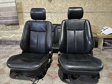 салон 210 мерседес: Комплект сидений, Кожа, Mercedes-Benz 2000 г., Б/у, Оригинал, Германия