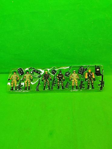 Игрушки: Солдатики игрушки в комплекте для детей🎖️ Комплектация товара: 6 — 7