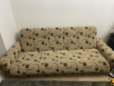 чехол на диван и два кресла: Диван-кровать, Б/у