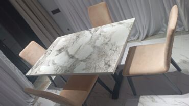 metbex stol stul desti: Для гостиной, Б/у, 4 стула