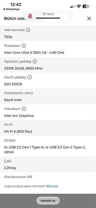 irsad notebook: HP laptop – zərif və yüngül dizayn, nazik çərçivəli ekran və tam — 7