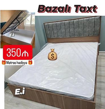 taxt döşeyi: Yeni, İkinəfərlik çarpayı, Matras ilə — 1