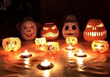 Heykəlciklər: Halloween bayramına özəl balqabaqlar 🧡✨ İstənilən dizyanda və qorxu