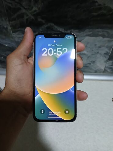 ayfon 11 pro max qiymeti: IPhone X, 64 GB, Ağ, Simsiz şarj