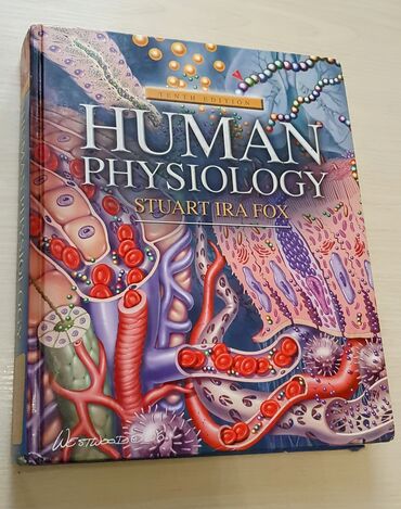 рояль цена: Физиология человека, Human physiology, Stuart Ira Fox, учебник на