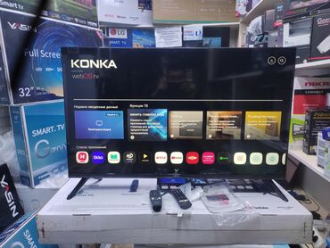 ТВ и видео: Телевизор konka 43 webos hub 110 см диагональ, гарантия 3 года