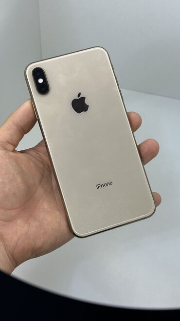 iphone xs 64gb бишкек: IPhone Xs Max, Колдонулган, 256 ГБ, Matte Gold