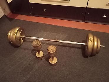 Ştanqlar və ştanq diskləri: Ştanq, Çəki: 37 kq, Yeni -da lalafo.az — 5 Ştanqlar və ştanq diskləri: Ştanq, Çəki: 37 kq, Yeni — 5