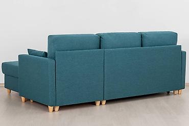 sofa: Диван Дилан, ТД422 Темно-зеленый, Дельфин, Диван Угловой — 5