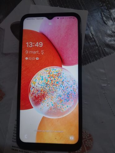 telefon satilir: Samsung Galaxy A14, 128 ГБ, цвет - Черный