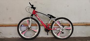 uran velosiped: Dağ/şəhər tipli velosiped – 26" təkərlər, 3-şaquli bıçaqlı — 1