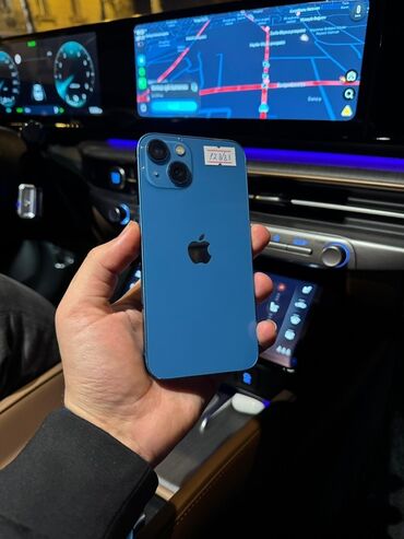 pilte qaz: IPhone 13, Mavi, Simsiz şarj