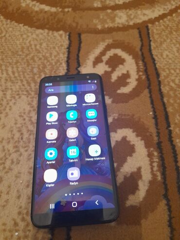 samsung 3782: Samsung Galaxy J6 2018, 32 GB, rəng - Qara, Barmaq izi