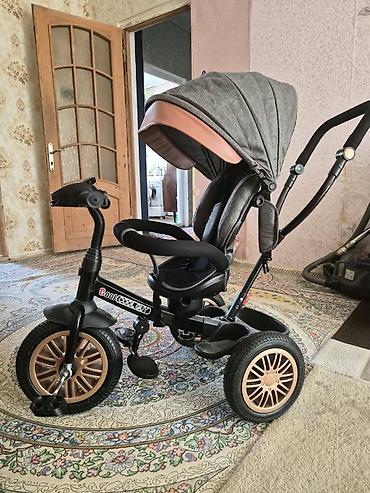 qacış aparatı ucuz: Uşaq üçtəkərli velosipedi – “Cool Baby” tipli dönüşən model - 3 — 1