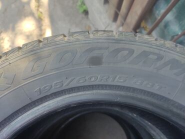 сколько стоят зимние шины на машину: Шиналар 195 / 60 / R 15, Кыш, Колдонулган, Комплект, Жеңил унаалар, Кытай, Goform