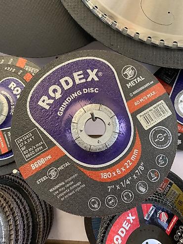 Шлифовальный круг RODEX для металла. Характеристики: - Назначение