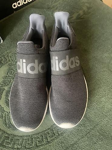 шлепанцы адидас: Мужские кроссовки, 44, Adidas, Б/у, цвет - Серый — 2