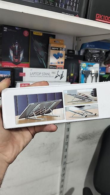 msi notebook: Alüminium Laptop Standı – SG-001 - Material: yüngül və möhkəm — 3