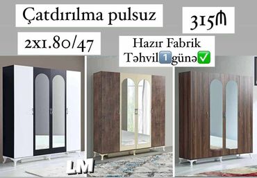 4 qapili dolab: Yeni, 4 qapılı, Açılan, Düz dolab