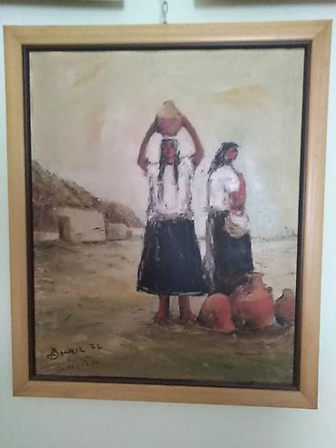 Ostali antikviteti: Slika -ulje na platnu 1976 god potpisana slika ulje na platnu srednji — 8