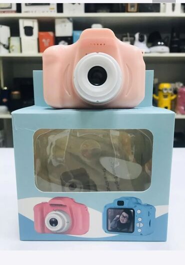 детские фотоаппараты: Детский противоударный фотоаппарат GM14. Дети могут делать