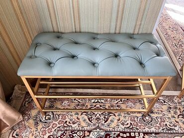 Банкетки: Банкетка, Новый, С полками, Платная доставка, цвет - Серый — 9