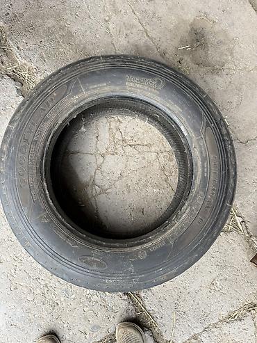 Шиналар жана дисктер: Шина Goodyear FuelMax D 2шт. Цена 14000 за пару - Размер: 295/60 — 1