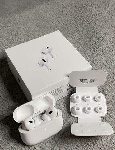 Qulaqlıqlar: Air pods pro 2 anc premium klass🔥 hər yerdə aldığını telefon