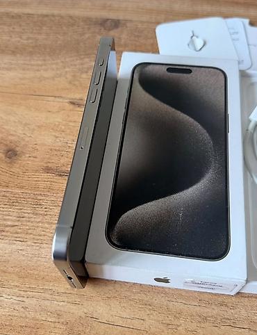 Apple iPhone: IPhone 15 Pro, 256 GB, Natural Titanium, Face ID — 5