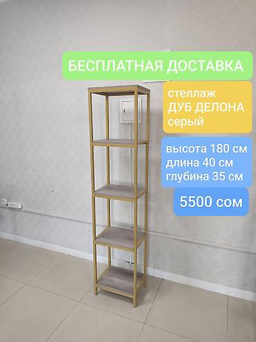 полки книжный: Книжная полка, Новый, ЛДСП, Напольная, Бесплатная доставка — 1