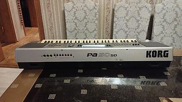 yandex midi: Korg Pa50 SD aranjor sintezator - 61 klaviş, toxunuşa həssas - Geniş — 1