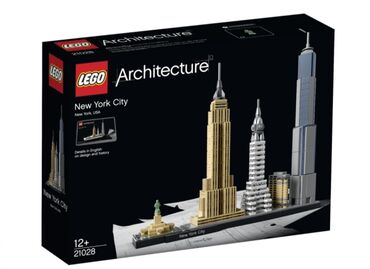 nabornye ganteli york: Lego Architecture 21028 New York 🌃598 деталей 🟦, рекомендованный