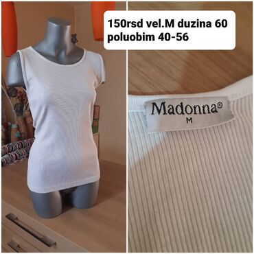 Majice na bretele: M (EU 38), Pamuk, bоја - Šareno — 21