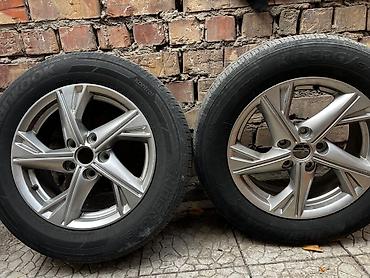 r16 kia: Диск 16. корейский оригинал + зимние шины липучка 90%. + летние — 2