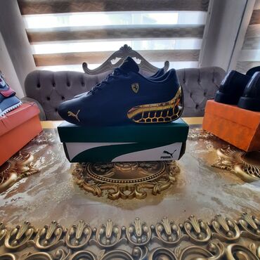 Кроссовки и спортивная обувь: Мужские кроссовки, 44, Puma, Новый, цвет - Черный, Платная доставка — 2