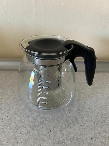 Все для дома и сада: ZINO şüşə çaydan – 1100 ml - Material: istiliyədavamlı, şəffaf şüşə — 1