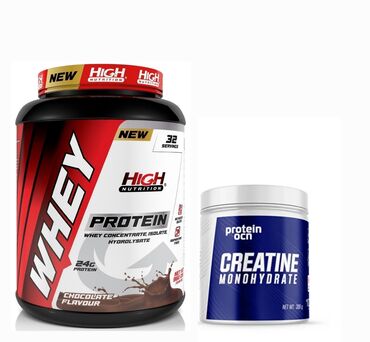 Tavalar: Məhsul dəsti: High Nutrition Whey Protein (şokolad dadı) + Protein OCN