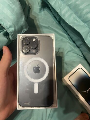 айфон 14 про макс купить бу: IPhone 14 Pro Max, Колдонулган, 512 ГБ, Jet Black, Каптама, Куту, 87 %