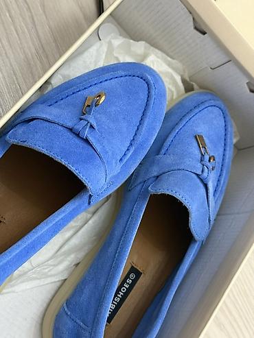 Лоферлер: Женские лоферы LE SCARPE - Модель: классические лоферы - Верх: замша — 2