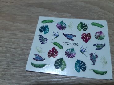 Nega noktiju: Vodene slicice za nokte 
Cena je za komad 20din — 11