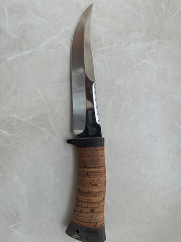форма рабочий: Рабочий нож «Катран» универсального использования будет удобным для